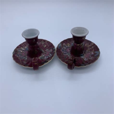 candle holder fendi|Vintage Set FENDI Candle Holder RARE Porcelain Chamberstick .